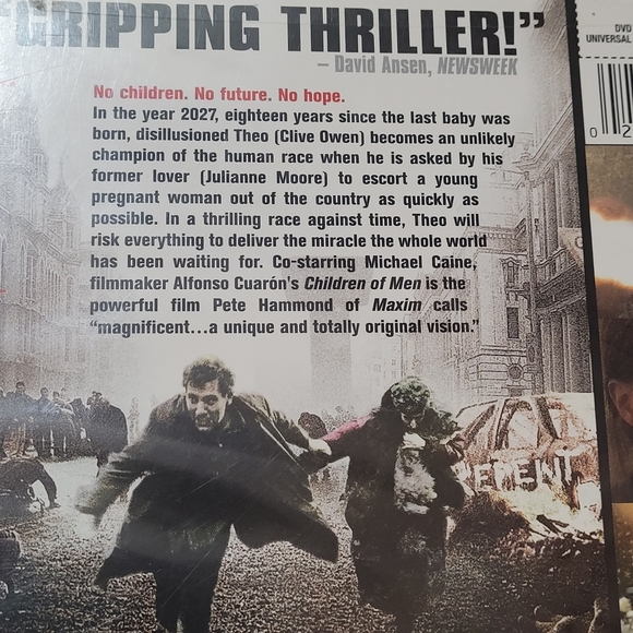 📀 3 for $10 📀 DVD Children of Men (2006) full screen edition EUC - Picture 3 of 5